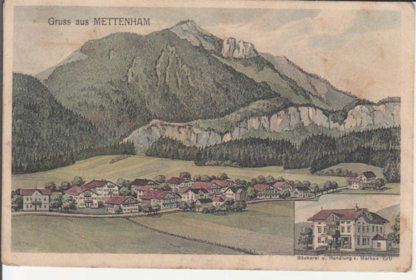 Mettenham Stadtteil von Schleching Landkreis Traunstein